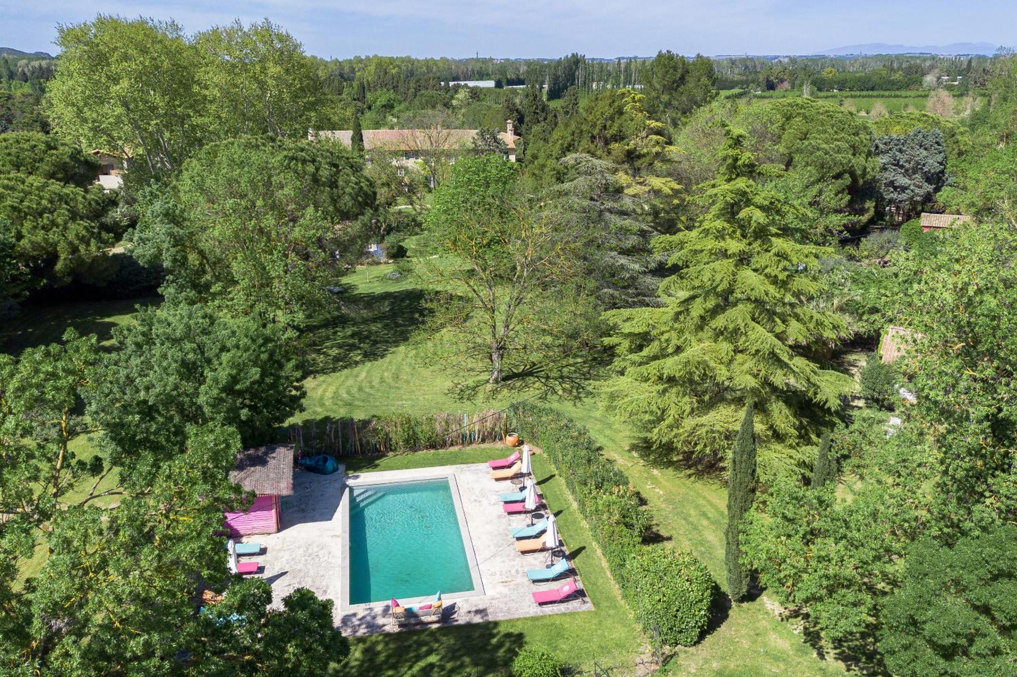 Domaine De Rhodes B&B Авіньйон Екстер'єр фото